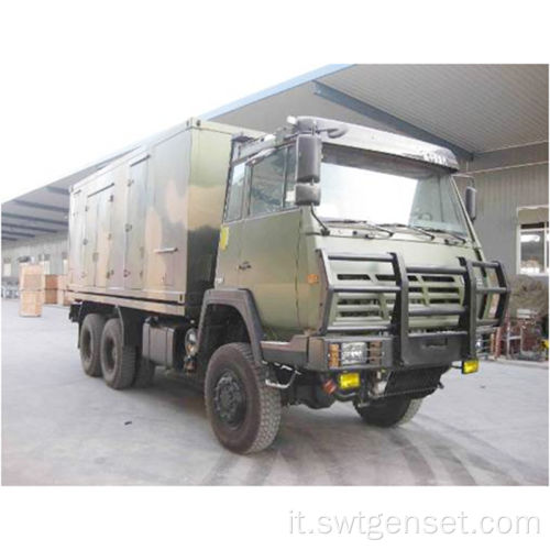 Camion del generatore di militray